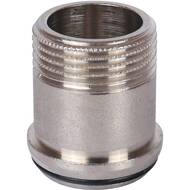 Американка STOUT 3/4"ВН, угловая, никель, уплотнение под гайкой o-ring кольцо, SFT-0057-000034