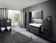 Сиденье для унитаза Geberit Renova Plan с микролифтом, петли металлические 572120000