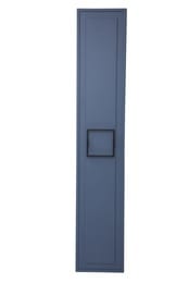 Шкаф-пенал La Fenice Cubo Blu grigio 30 см (300х300х1610) синий матовый FNC-05-CUB-BG-30
