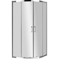 Душевой уголок CEZARES ECO (885-900х885-900х1900) R-2-90-C-Cr  стекло прозр/хром