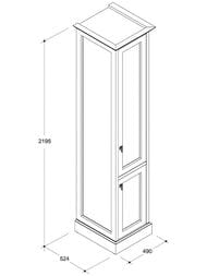 ����� Caprigo ������� bianco 490�2195�524 ������ 10750R-021