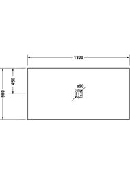   Duravit Sustano 1800900,   720289620000000