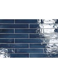 Настенная плитка EQUIPE MANACOR Ocean Blue (65х400) синяя (кв.м.) — миниатюра 1