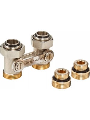Узел нижнего подключения прямой ROYAL THERMO 1/2