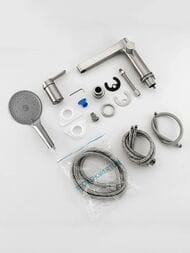 Смеситель для ванны с установкой на борт , GAPPO хром, G1199-30 — изображение 17