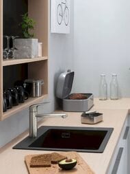 Смеситель Hansgrohe Focus M42 для кухни 120 мм поворотный излив хром 71806000 — изображение 2