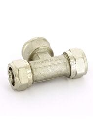 Тройник Tiemme 16х1/2"Вх16 м/пластик обжим. 1600018(1609N160416)