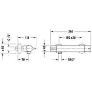  Duravit B.1    ,   38C,  B14220000010