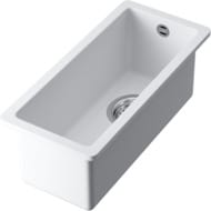 Мойка Omoikiri BOSEN 20-U-WH (200х440х170) подстольный монтаж, тетогранит, белая 4993156 — изображение 2