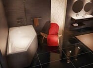 ����� ��������� RIHO YUKON 160�90 L ��� ������������, ������������� ����� (��������� � ������ ����)