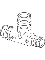 ������� �������������� Uponor Q&E PPSU ������������ 20-20-16 1008697