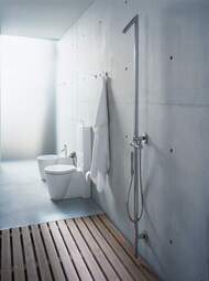 Унитаз-компакт DURAVIT STARCK 1 415х640х1045 6л, универсальный выпуск 0233090064+8727100005