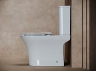 Унитаз-компакт Ceramicanova FORTUNA (770х340х650) с сиденьем, белый CN9001-B +CN9001-T