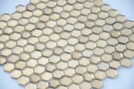 Мозаика стеклянная LeeDo Alchimia Aureo grani hexagon 13x23x6 (300х300х6) золотистая (шт.)