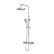 Душевая система AM.PM Inspire 2.0 F0750A400 с термостатом, верхним душем 255мм, ручным душем 120мм