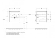 ����� ��� �������� BelBagno ETNA-500 (500�465�500) ���������, Bianco Lucid ETNA-500-2C-SO-BL