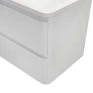 Тумба под раковину BelBagno ALBANO (800х450х500) подвесная, Bianco Lucido ALBANO-800-2C-SO-BL