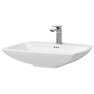 Раковина подвесная ArtCeram Jazz 700х480х160 белая JZL0040100