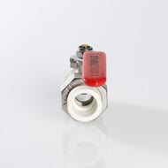 Кран шаровый латунный Valtec 20x1/2"в с полусгоном (ручка) VTp.742.0.02004