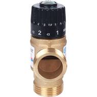 Термостатический смес. клапан STOUT для систем отопления и ГВС 1" НР 35-60°С KV 2,5 м3/ч