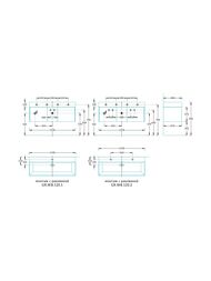 ����� ��� �������� KERAMA MARAZZI GRANDE ��������� � 3 �������,1190�480�373 ���� GR.120.3\SNUT