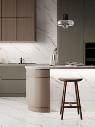 Керамогранитная плитка Laparet Ceradim Calacatta Sharp Gold (800х800) белый 9999305649  (кв.м.)