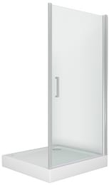 Дверь душевая GOOD DOOR BAS PANDORA DR-90-C-CH (90х185) распашная, профиль хром/стекло прозрачное