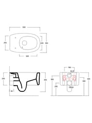������ Alice IDILLA 530�350�420 ���������, ������������, aliflush+, ��� �������, ���� ���. 48120143