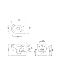 ������ ��������� Cielo Smile SMVSNW 340�530�270 ��� �������, ����: Pomice SMVSNW PM