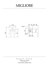 ��������� ��� ���� Migliore Kvant �������� �������, ������ 25400