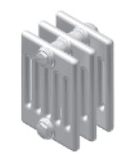 �������� Zehnder Charleston Klinik 6110 �������������� ��:1100�210, ���.�����.3/4",249��, ����:�����