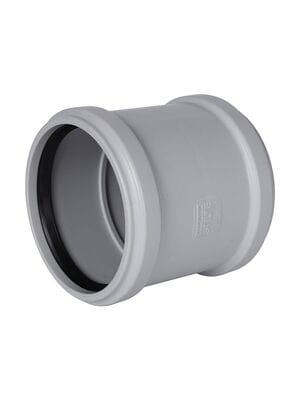 Муфта Stout 110мм двухраструбная, бесшумная, SKB-0006-000110