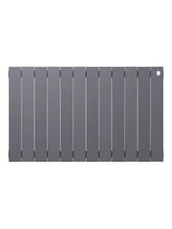 Радиатор биметаллический, 12 секций ROYAL THERMO PianoForte 500 ВШГ 590х970х100 2376 Вт Серебристый — изображение 2