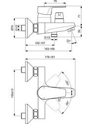   / Ideal Standard CERAFINE D , ,  BC494AA