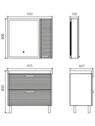 ����� � ��������� COMFORTY ������-90� (905�850�465) ���������, ����� ������� 00-00019535