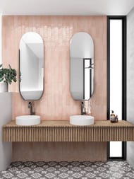 Настенная плитка EQUIPE MANACOR Blush Pink (65х400) розовая (кв.м.) — изображение 2