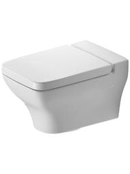 Унитаз подвесной DURAVIT PURAVIDA 2219090000 (360х545х390) горизонтальный выпуск, крепление Durafix — миниатюра 1