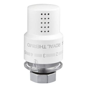 Термоголовка жидкостная ROYAL THERMO Design М30х1,5  белый RTO 07.0009