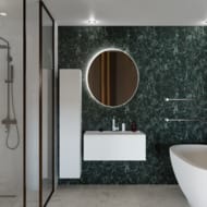 Тумба под раковину La Fenice TERRA Bianca 60 см (590х450х350) белая матовая FNC-01-TER-B-60