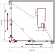   BelBagno Uno (120010001950) UNO-195-AH-2-120/100-C-NERO  , 