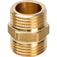 Ниппель STOUT 1/2"НН, латунь, арт.SFT-0003-001212
