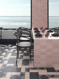 Керамогранитная плитка EQUIPE BAUHOME SCHWARZ (200х200) коричневая (кв.м.) — изображение 2