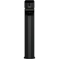 Смеситель для раковины Cersanit BRASKO BLACK 63111 высокий, донный клапан клик-клак, черный