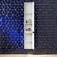 Пенал AM.PM X-Joy (300х1660х320) подвесной, 2 двери, правый, белый глянец M85ACHR0306WG