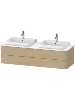 Тумба под раковину Duravit Happy D.2 Plus 1600х408х550 4 ящика, дуб средиземн. HP4964B7171