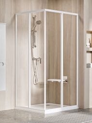 ������ �������� ������ RAVAK SUPERNOVA SRV2-90 S (890x1850) �������.�����, ����������, �����+Rain