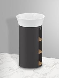 ����� ��� �������� Duravit White Tulip WT42390H558 751x350 ���������, ��������. ������+������ ����