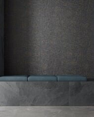 Мозаика ITALON Materia Titanio Mosaico Roma (300х300) матовая, черная, 600080000352 (шт.)