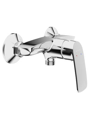 Смеситель для душа Aqueduto Suave SUA0700 настенный, однозахватный, без излива, цвет: хром