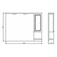 �������-���� COMFORTY �������-100 (1000�820�155) ���������, �������� ����� 00003132628